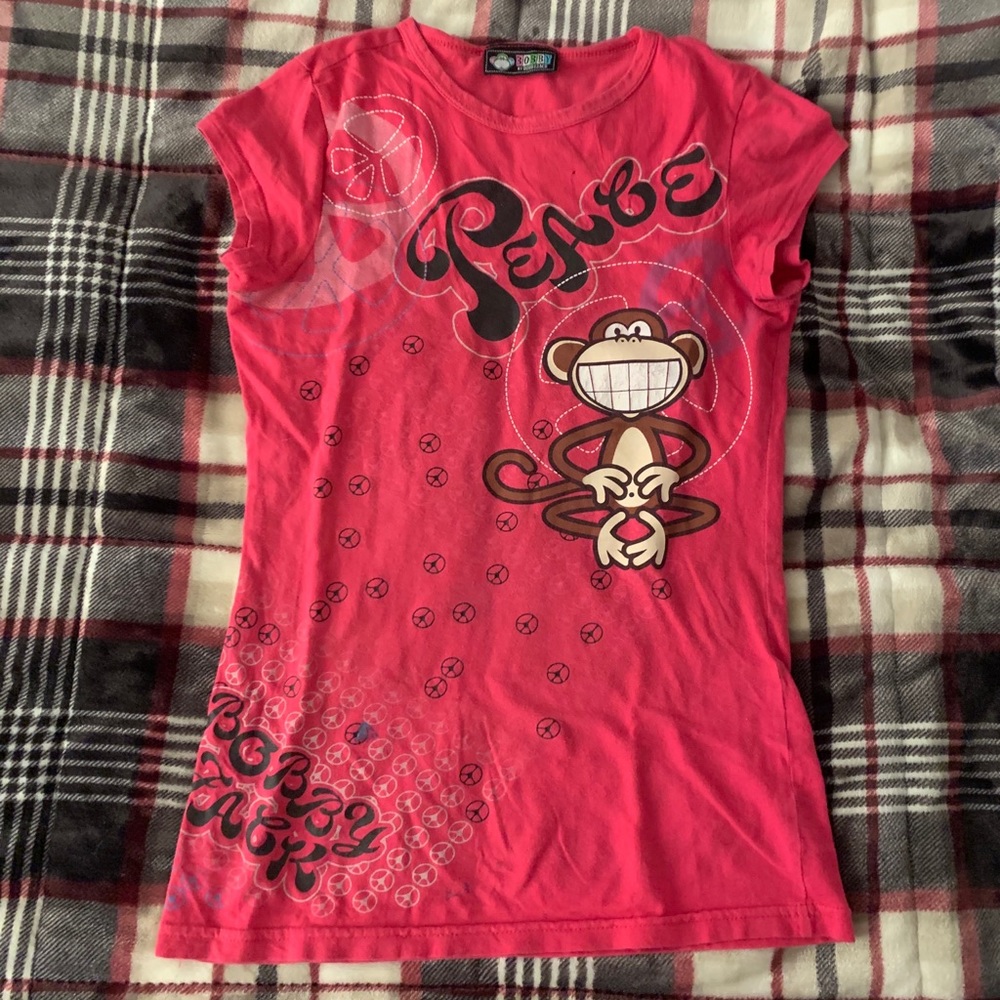 Bobby Jack hot pink shirt